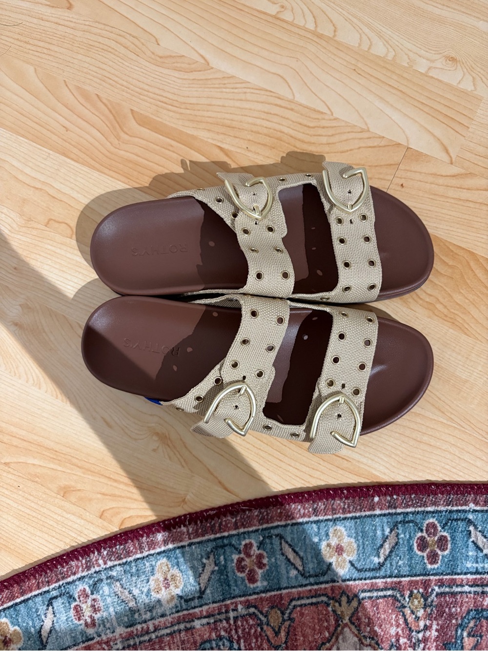 NEVER WORN Rothy’s Buckle Slides - Picture 6 of 11